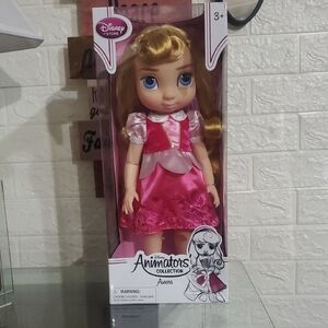Disney Aurora Pink and Gold Blonde Doll - Animators Collection